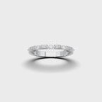 ROUND BAGUETTE WEDDING BAND