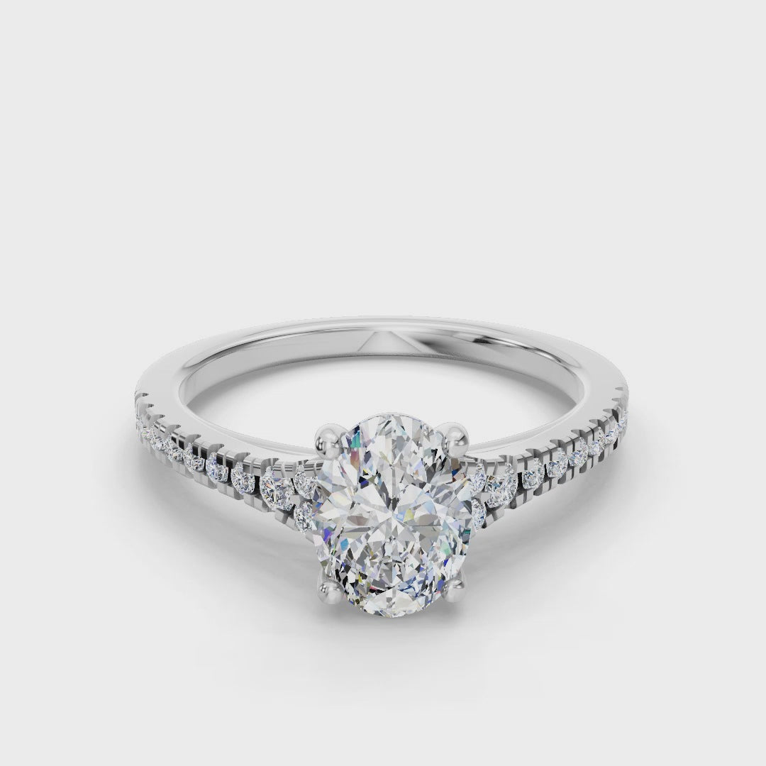 OVAL CATHEDRAL RING