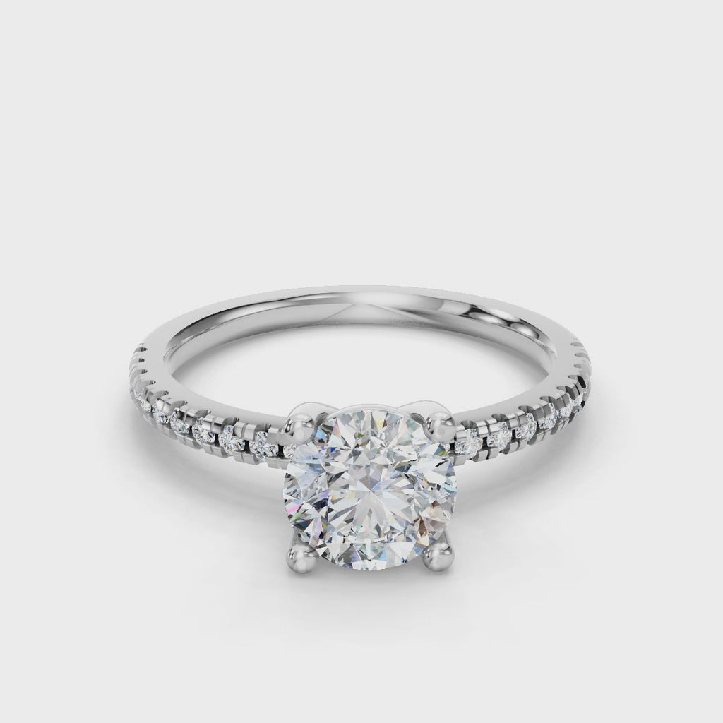 ROUND PAVE RING