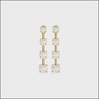 ROUND DROP EARRINGS