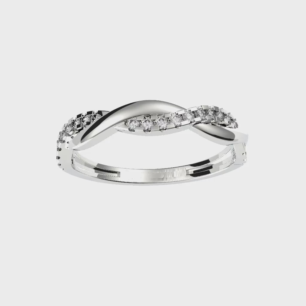 TWISTED WEDDING BAND