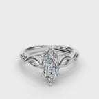 MARQUISE KNOT SOLITAIRE