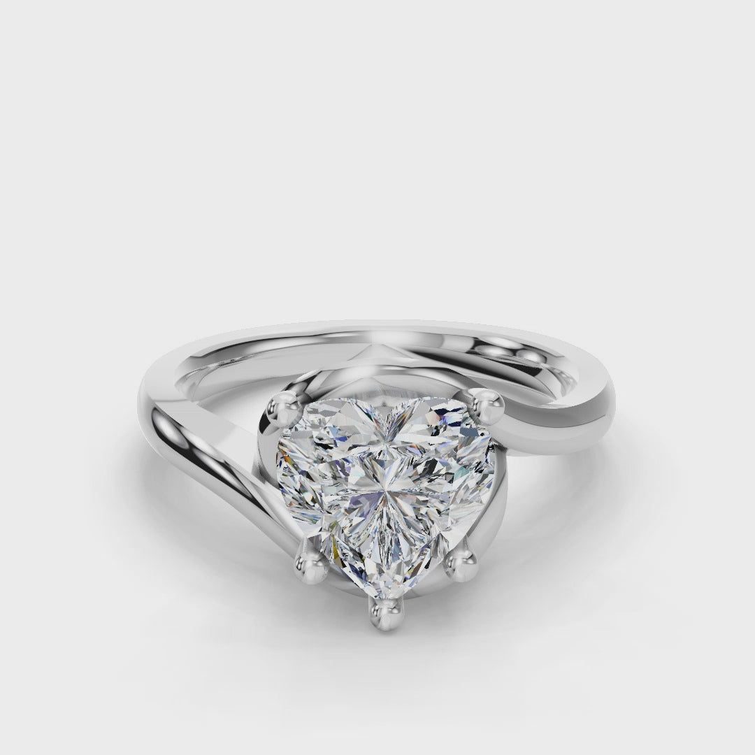 HEART CROSS SOLITAIRE