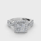 PRINCESS NATURE INSPIRED HALO RING