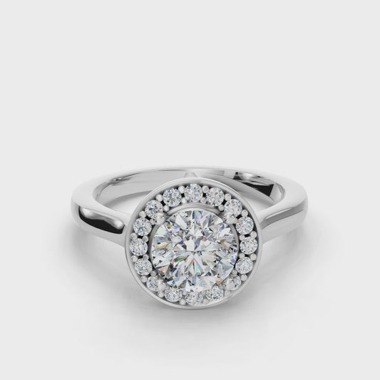 ROUND HALO RING