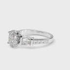 OVAL BAGUETTE CHANNEL RING
