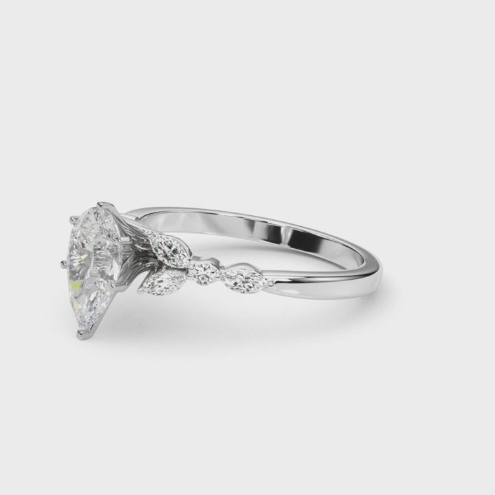 PEAR NATURE INSPIRED RING