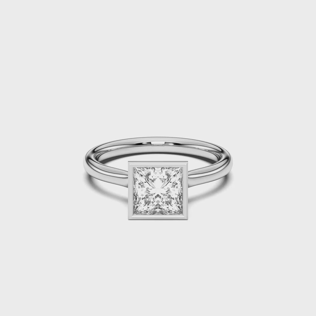 PRINCESS BEZEL RING