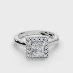 PRINCESS HALO RING