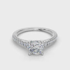 CUSHION CATHEDRAL RING