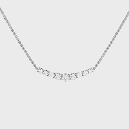 9 STONE ROUND PENDANT