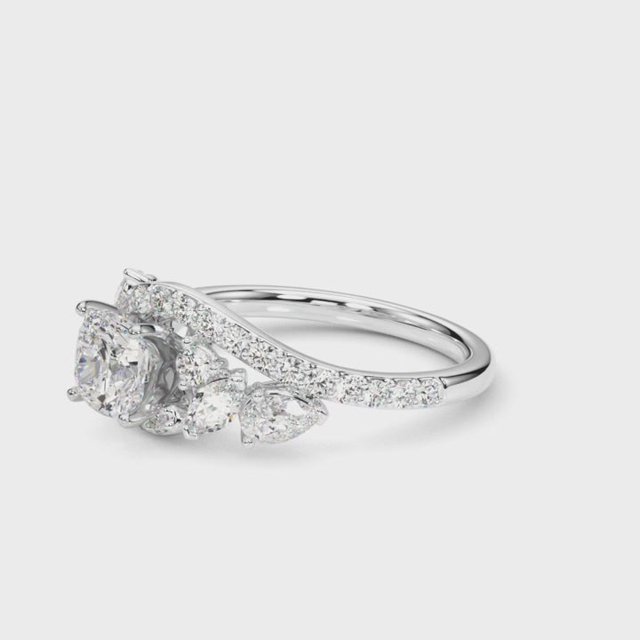 CUSHION VINTAGE RING