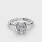 HEART HIDDEN HALO RING