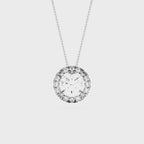 ROUND HALO PENDANT