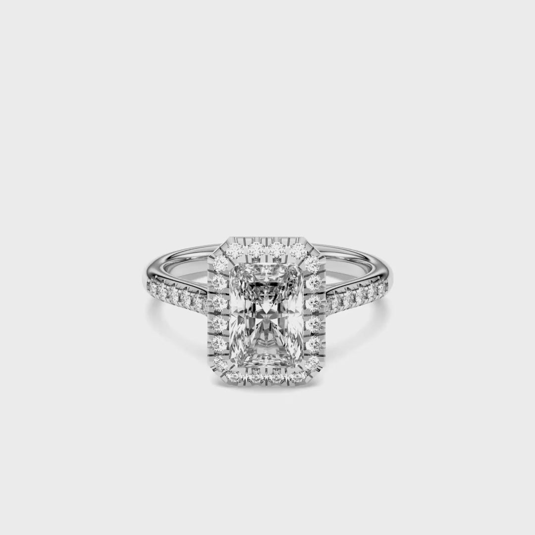 RADIANT FLUSH SET RING