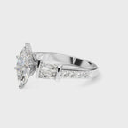 MARQUISE BAGUETTE CHANNEL RING