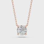 ROUND SOLITAIRE PENDANT