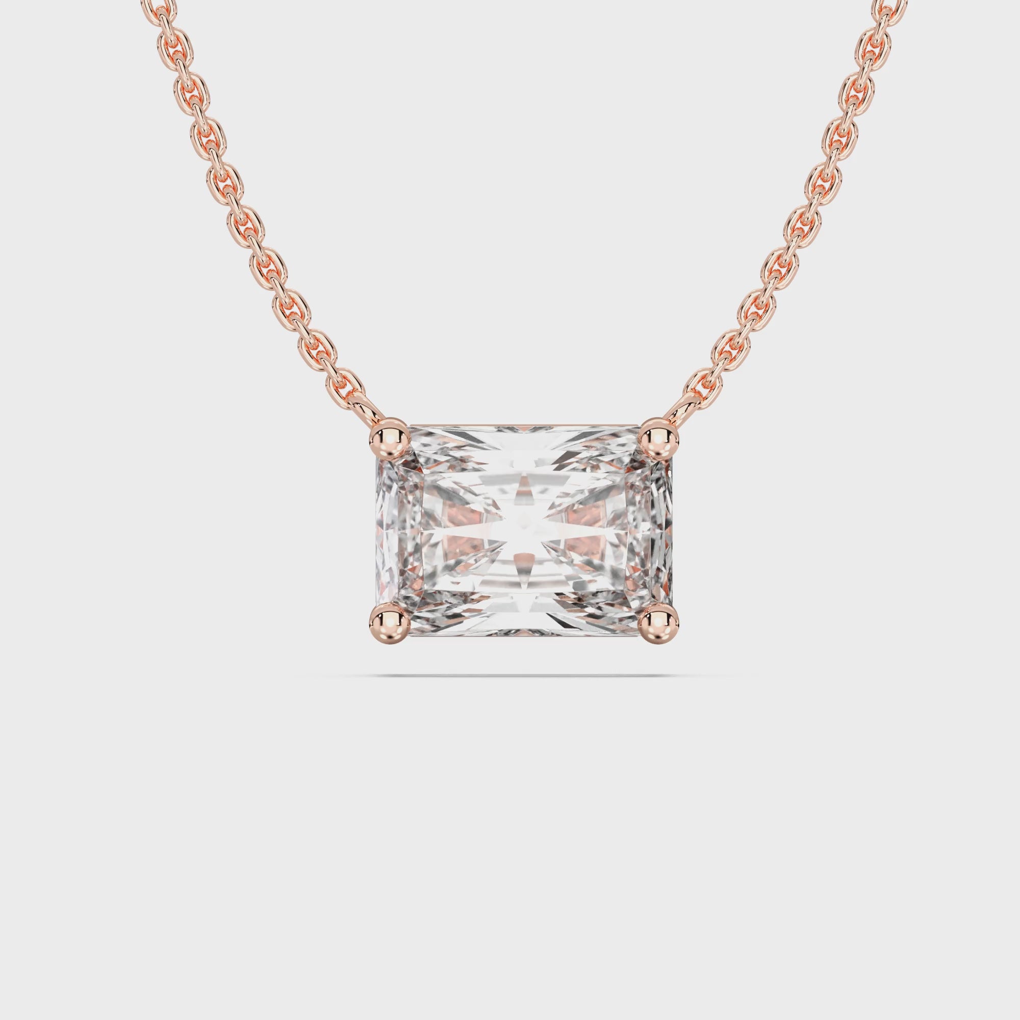 RADIANT SOLITAIRE PENDANT