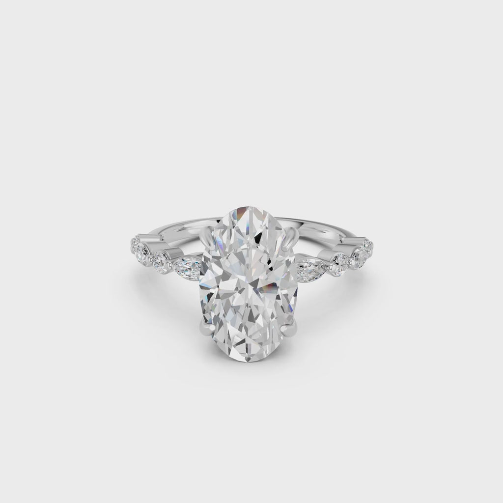 OVAL NATURE INSPIRED RING