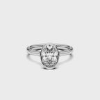 OVAL BEZEL RING