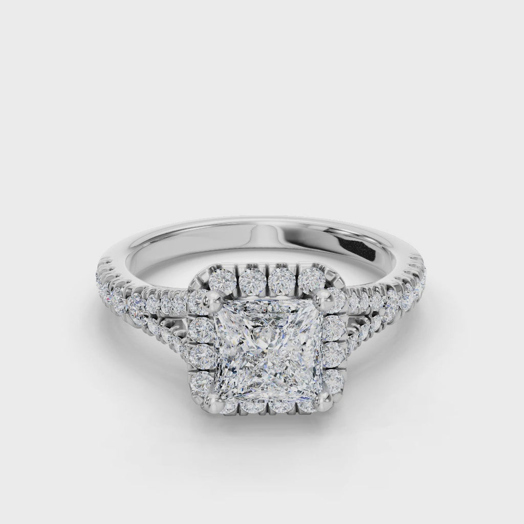 PRINCESS CATHEDRAL WITH HALO RING