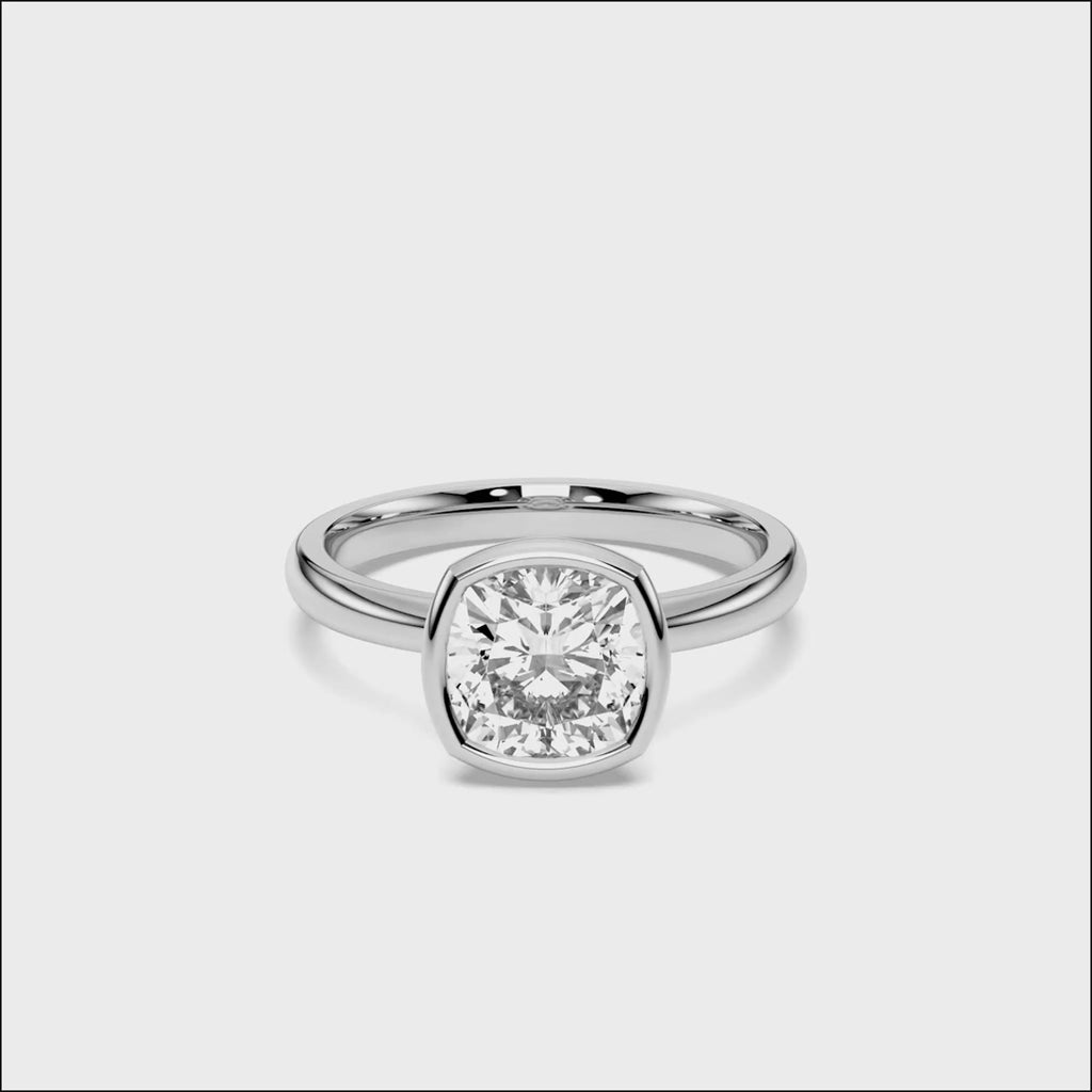 CUSHION BEZEL RING