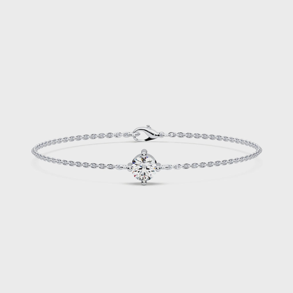 ROUND SOLITAIRE BRACELET