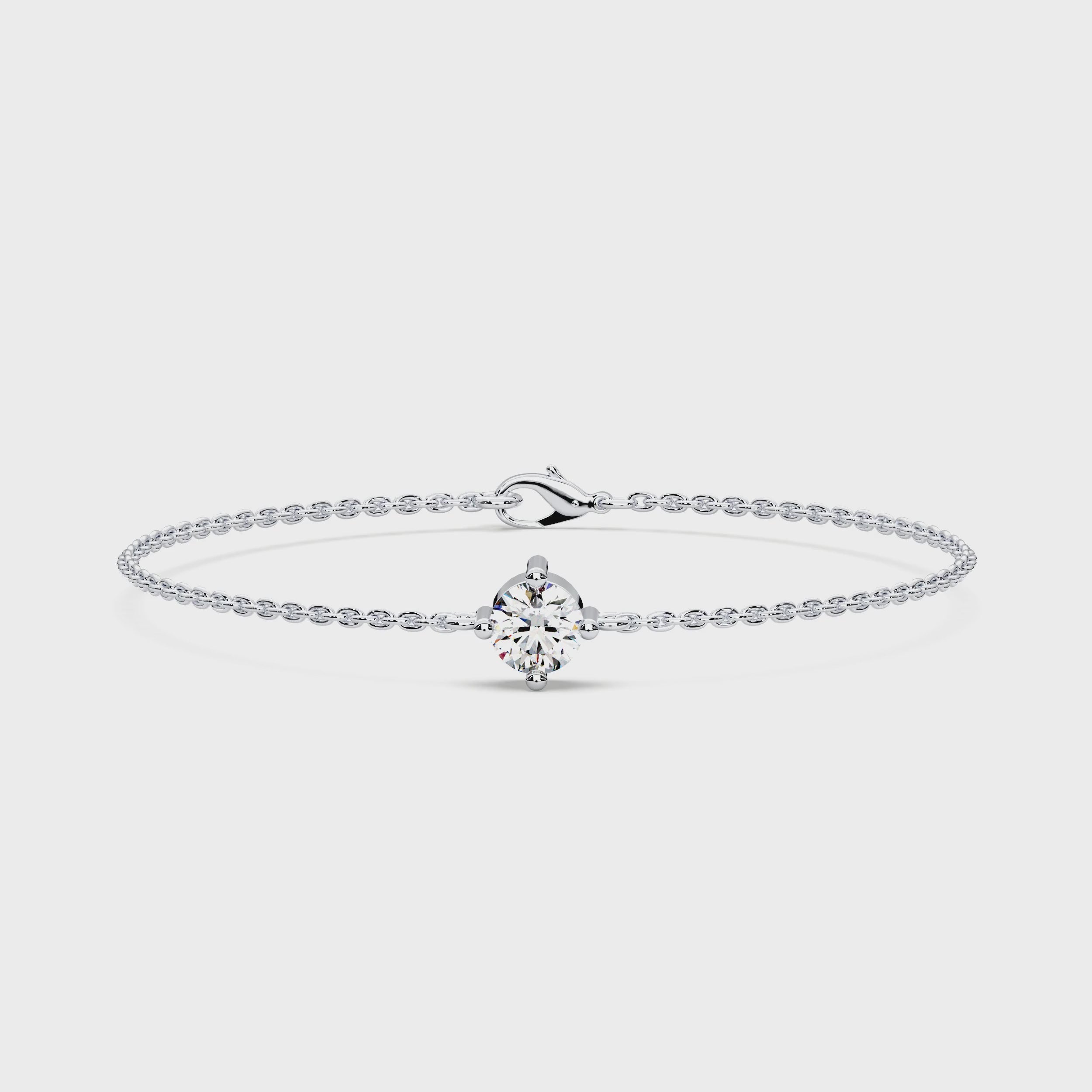 ROUND SOLITAIRE BRACELET