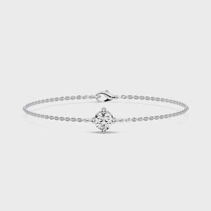 ROUND SOLITAIRE BRACELET