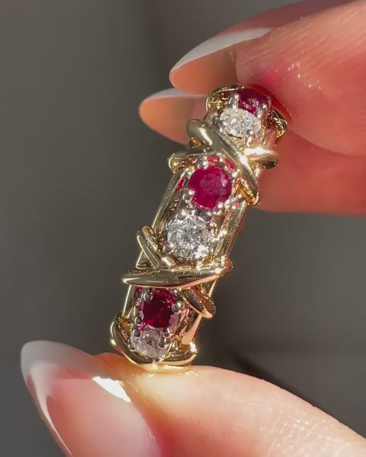 RUBY-VS DIAMOND BAND