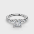 PRINCESS PAVE RING
