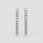 ROUND IN-OUT HOOPS EARRINGS