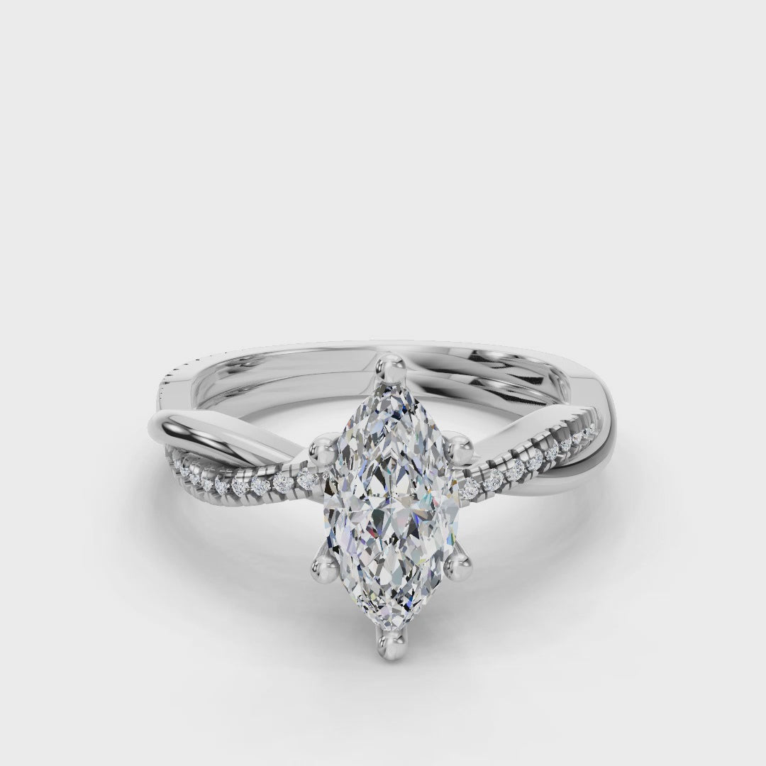 MARQUISE NATURE INSPIRED  RING