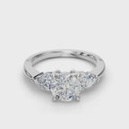 ROUND 3 STONE RING