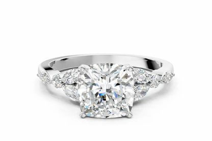 CUSHION NATURE INSPIRED RING - M&D Signature Jewels