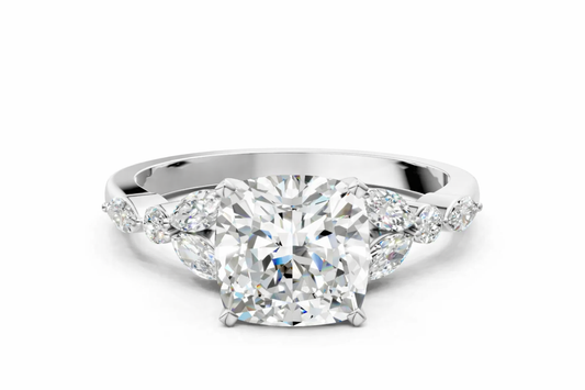 CUSHION NATURE INSPIRED RING