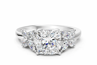 CUSHION NATURE INSPIRED  RING - M&D Signature Jewels