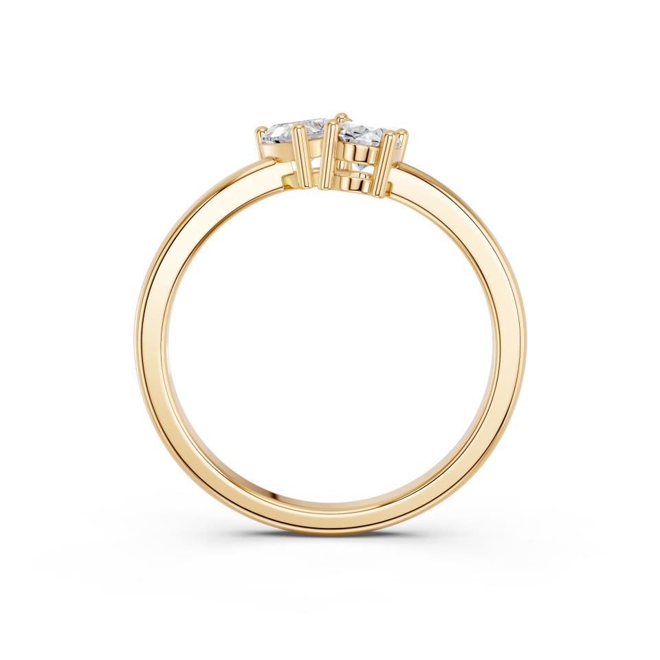 HEART & OVAL TOI MOI RING