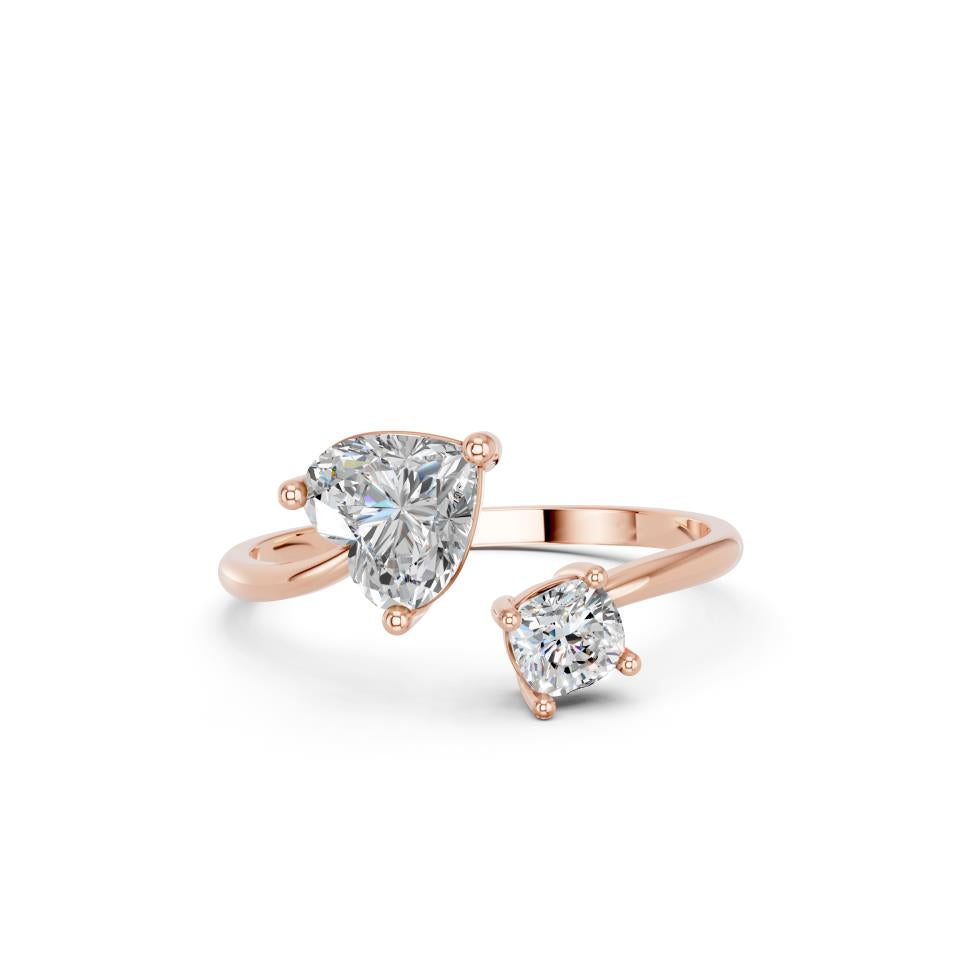 HEART & CUSHION TOI MOI RING
